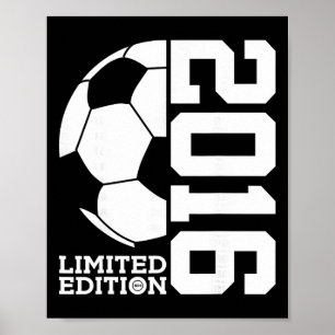10th Birthday Soccer Limited Edition 2016 _1 Poster