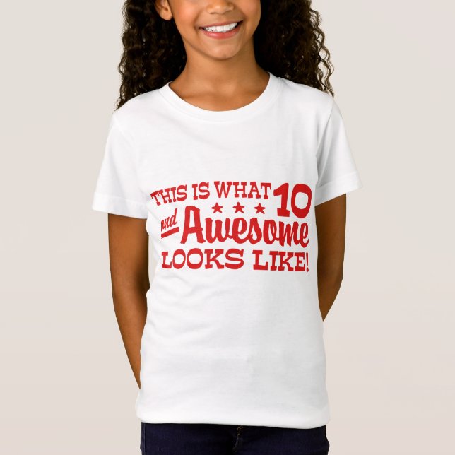 10th Birthday T-Shirt (Front)