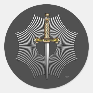 10th Degree: Master Elect Classic Round Sticker