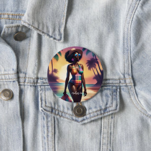 10th edition of Madras Day - Limited Edition #1 7.5 Cm Round Badge