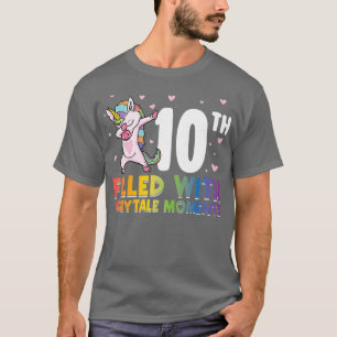 10th filled with fairytale moments bday T-Shirt