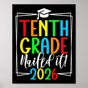10th Grade Grad 2026 Sophomore Grad Poster