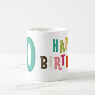 10th Happy Birthday Mug Design 3