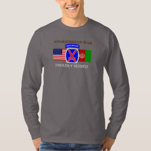 10TH MOUNTAIN AFGHANISTAN WAR L/S T-SHIRT