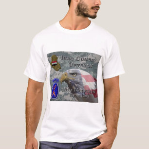 10th Mountain Div Iraq Combat Veteran T-Shirt