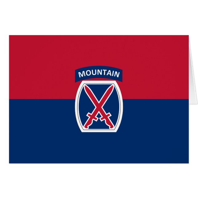 10th Mountain Division (Front Horizontal)