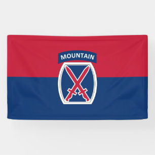 10th Mountain Division Banner