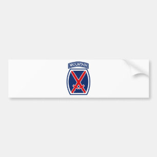 10th Mountain Division Bumper Sticker