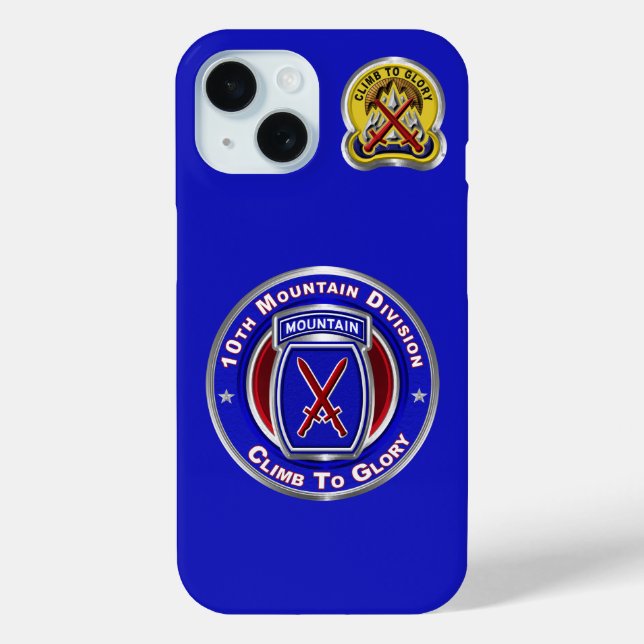 10th Mountain Division  Case-Mate iPhone Case (Back)