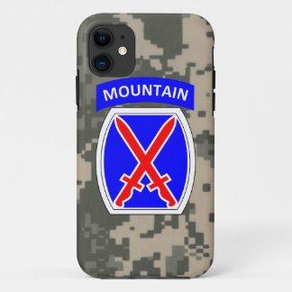 10th Mountain Division "Climb to Glory" iPhone 11 Case
