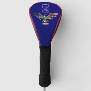 10th Mountain Division ”Climb To Glory” Golf Head Cover