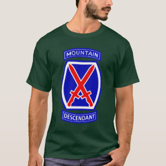 10th Mountain Division Descendant - T-Shirt