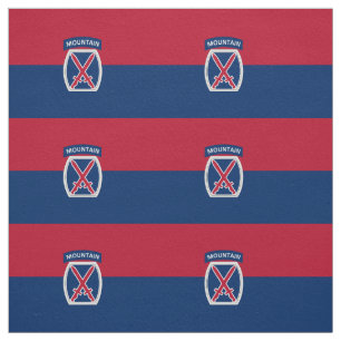 10th Mountain Division Fabric
