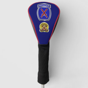 10th Mountain Division  Golf Head Cover