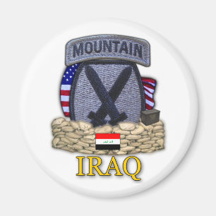 10th mountain division iraq war veterans Magnet