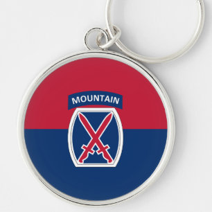 10th Mountain Division Key Ring