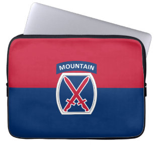 10th Mountain Division Laptop Sleeve