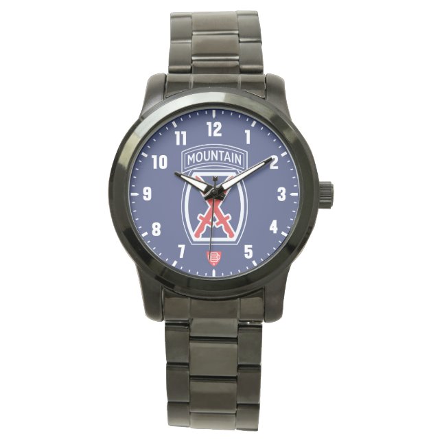 10th Mountain Division "Mountain Warriors" Black Watch (Front)