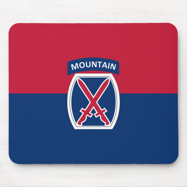 10th Mountain Division Mouse Mat (Front)