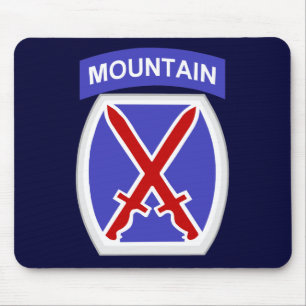 10th Mountain Division Mouse Mat