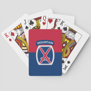 10th Mountain Division Playing Cards