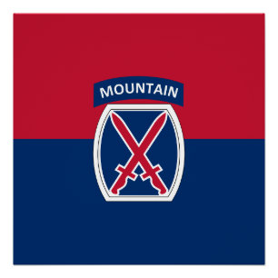 10th Mountain Division Poster