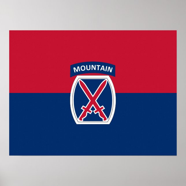 10th Mountain Division Poster (Front)