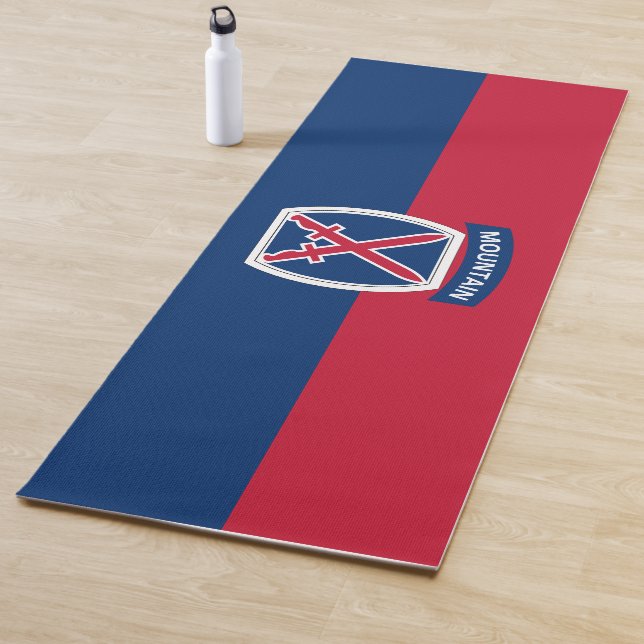 10th Mountain Division Yoga Mat (In Situ)