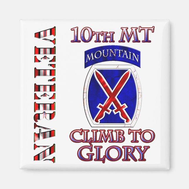 10th Mountain OEF Magnet (Front)