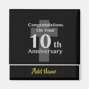 10th Ordination Anniversary Clergy GIFTS Under $6! Magnet