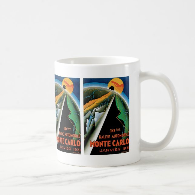 10th Rallye Automobile de Monte Carlo Coffee Mug (Right)