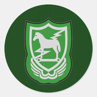 10th SFG-A 1 Classic Round Sticker