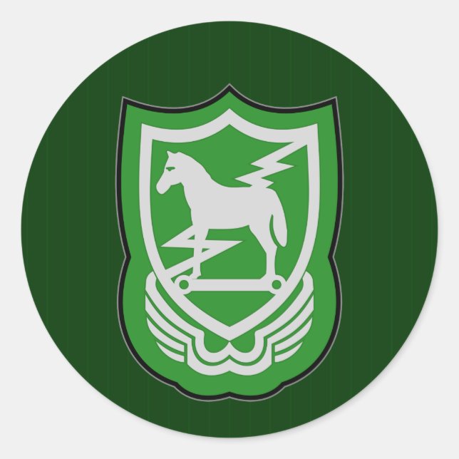 10th SFG-A 1 Classic Round Sticker (Front)