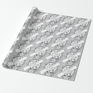 10th Wedding Anniversary Diamond Wrapping Paper