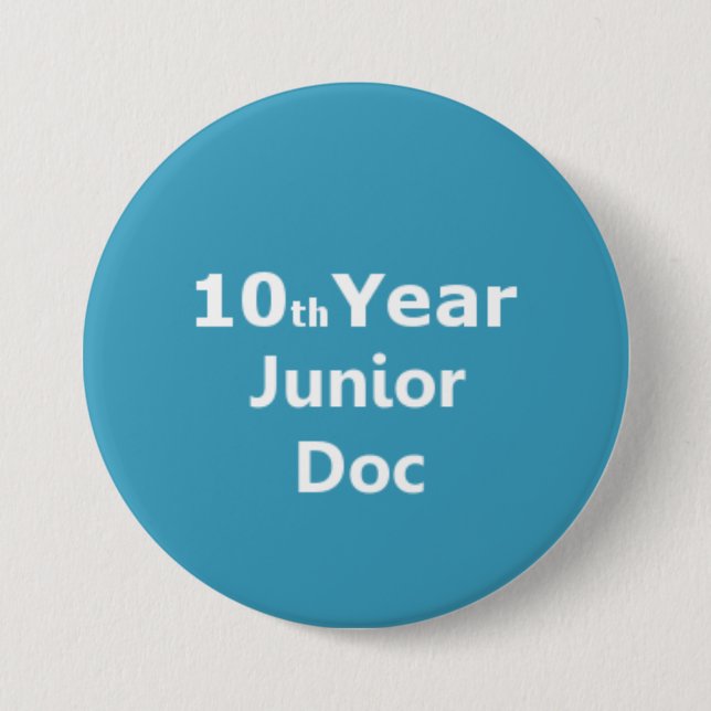 10th Year Junior Doctor badge (Front)