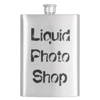 10tshirts.com Customisable Flask Liquid Photo Shop