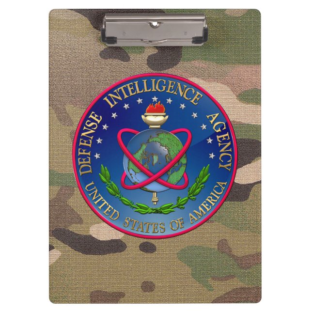 [110] Defence Intelligence Agency (DIA) Seal Clipboard (Front)