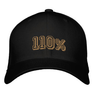 110% Gold Champions Embroidered Cap