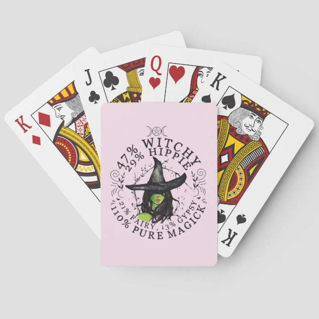 110% Pure Magick  Playing Cards (Back)
