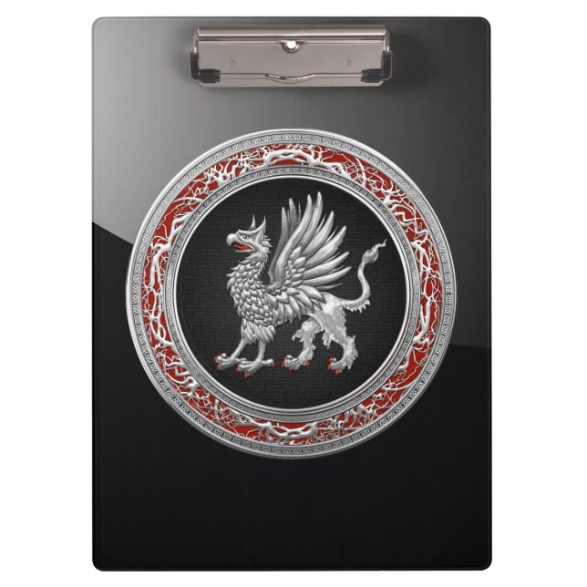 [110] Sacred Silver Griffin Clipboard (Front)