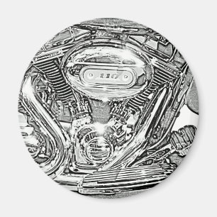 110 Screaming Eagle Magnet