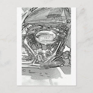 110 Screaming Eagle Postcard