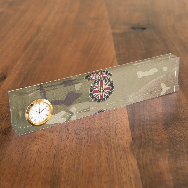 [110] Special Air Service (SAS) Badge [3D] Nameplate (Side)