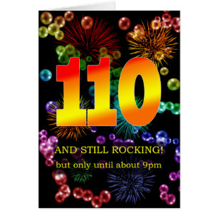 110th Birthday Still Rocking