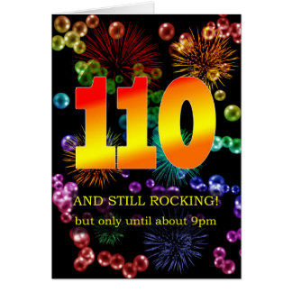 110th Birthday Still Rocking