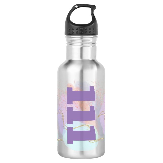 111 Align & Manifest Angel Numbers Attraction 532 Ml Water Bottle (Front)
