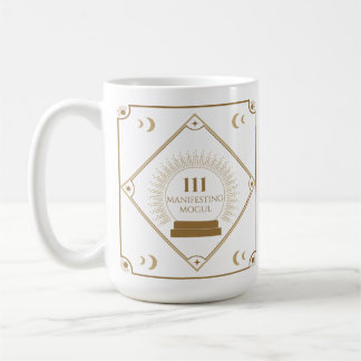 111 Angel Number Manifestation Crystal Ball Mug
