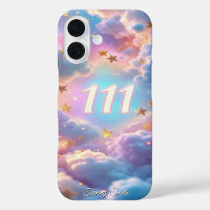 111 Angel Number Manifestation – Divine Energy iPhone 16 Case