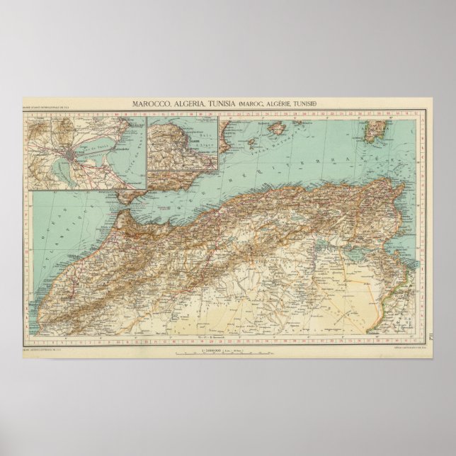112 Morocco, Algeria, Tunisia Poster (Front)