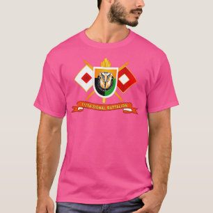 112th Signal Battalion w Signal Branch Flash w Br T-Shirt